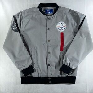 NWT Ford Licensed Bronco Button Mens Jacket off-road Roadtrip Fandom Varsity